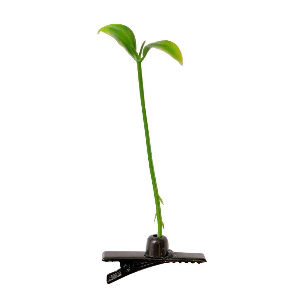 Green Banana Pistachio Hairpin – Cute, Funny Hair Clip for Top Hairwear