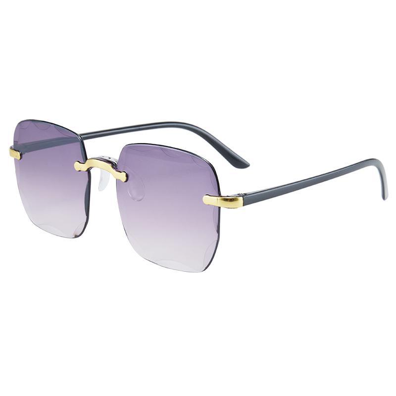 

Fashion Rimless Women Gradient Sunglasses New Brand Designer Sun Glasses Vintage Shades Female Eyewear Gafas De Sol