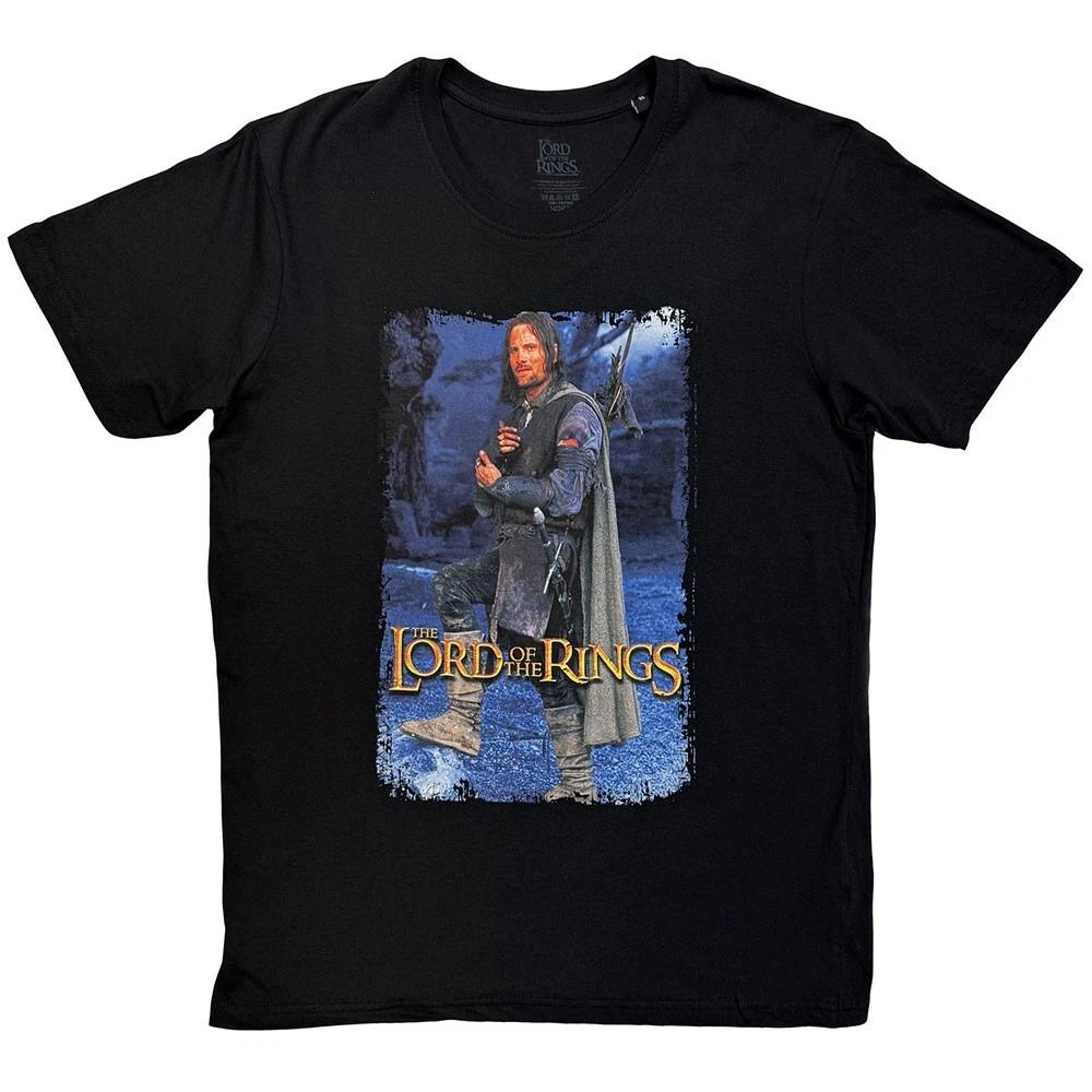 Lord Of The Rings Aragon Standing Homage T Shirt XL