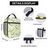 Xmas Cute Fruit Lunch Bag Lemons Fun Lunch Box For Child Office Insulated Cooler Bag Oxford Graphic Design Tote Food Bags