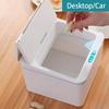 Intelligent Mini Desktop Trash Can Automatic Touchless Infrared Motion Sensor Trash Can Car Trash Portable Storage For Kitchen