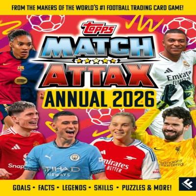Match Attax Annual 2026 by Farshore Hardback Book 9780008682194