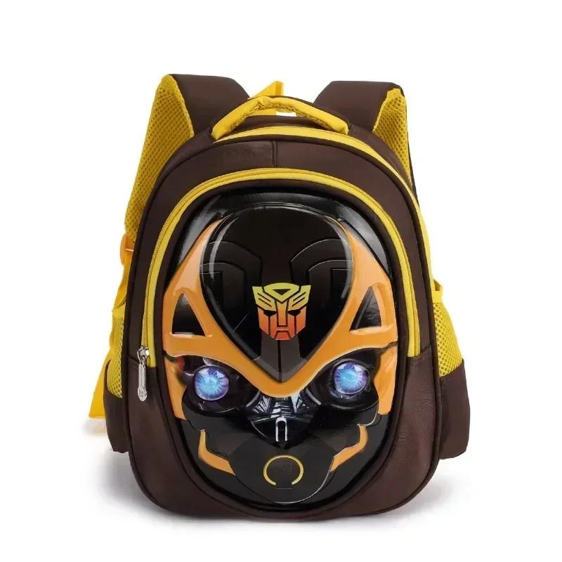 Transformerss 3D Mini Backpacks Bumblebee Optimus Prime Cosplay Waterproof School Bags Kawaii Backpack Mochila