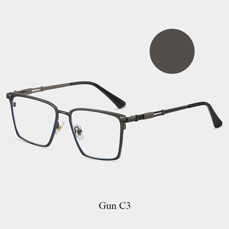 Business Anti Blue Rays Vision Glasses Men -6.00