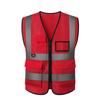 Colete refletivo de alta visibilidade, roupas de trabalho, motocicleta, ciclismo, esportes, roupas de segurança refletivas ao ar livre, jaqueta refletiva
