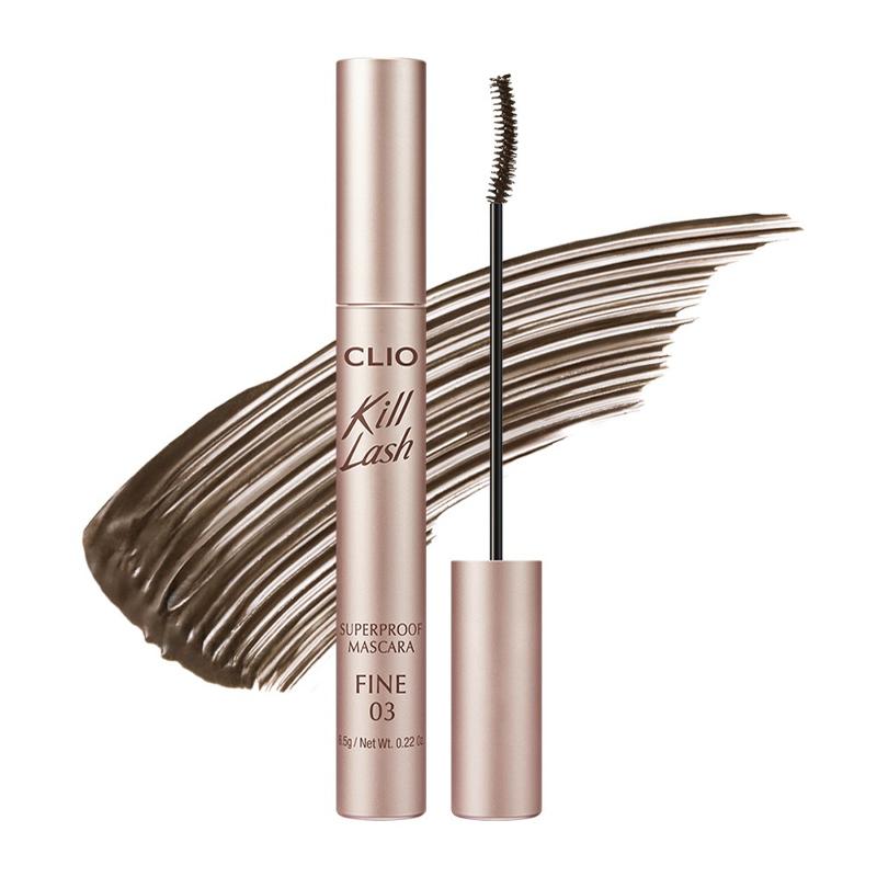 [CLIO] Kill Lash Superproof Mascara Fijne Set (1+1) 6,5g*2 stuks 03 Mute Earl Grey