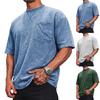 Men's Oversize T-Shirt Sports Shirt Men Tops Short Sleeve