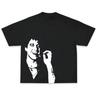 Male Portrait T and Kids Tshirt Men Women Short Sleeve Stencil Celebrity Face Retro Illustration Crew Neck Cotton Movie Fan Casual Tee