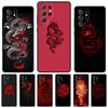 Red Dragon Phone Case For Samsung Galaxy S24 S25 S23 S22 Ultra Note 10 20 Plus S20 S21 FE Cover