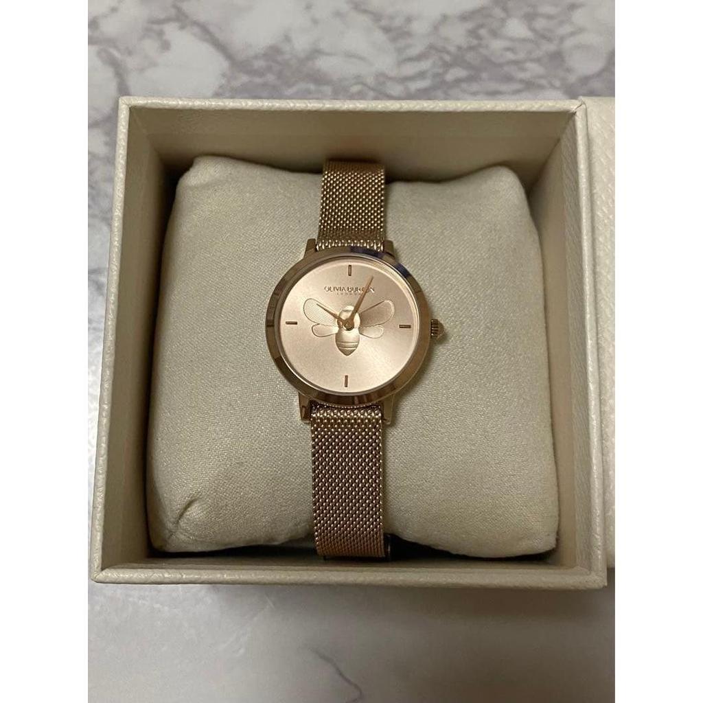 Used Unused item Watch Olivia Burton Signature Bee Mesh Strap