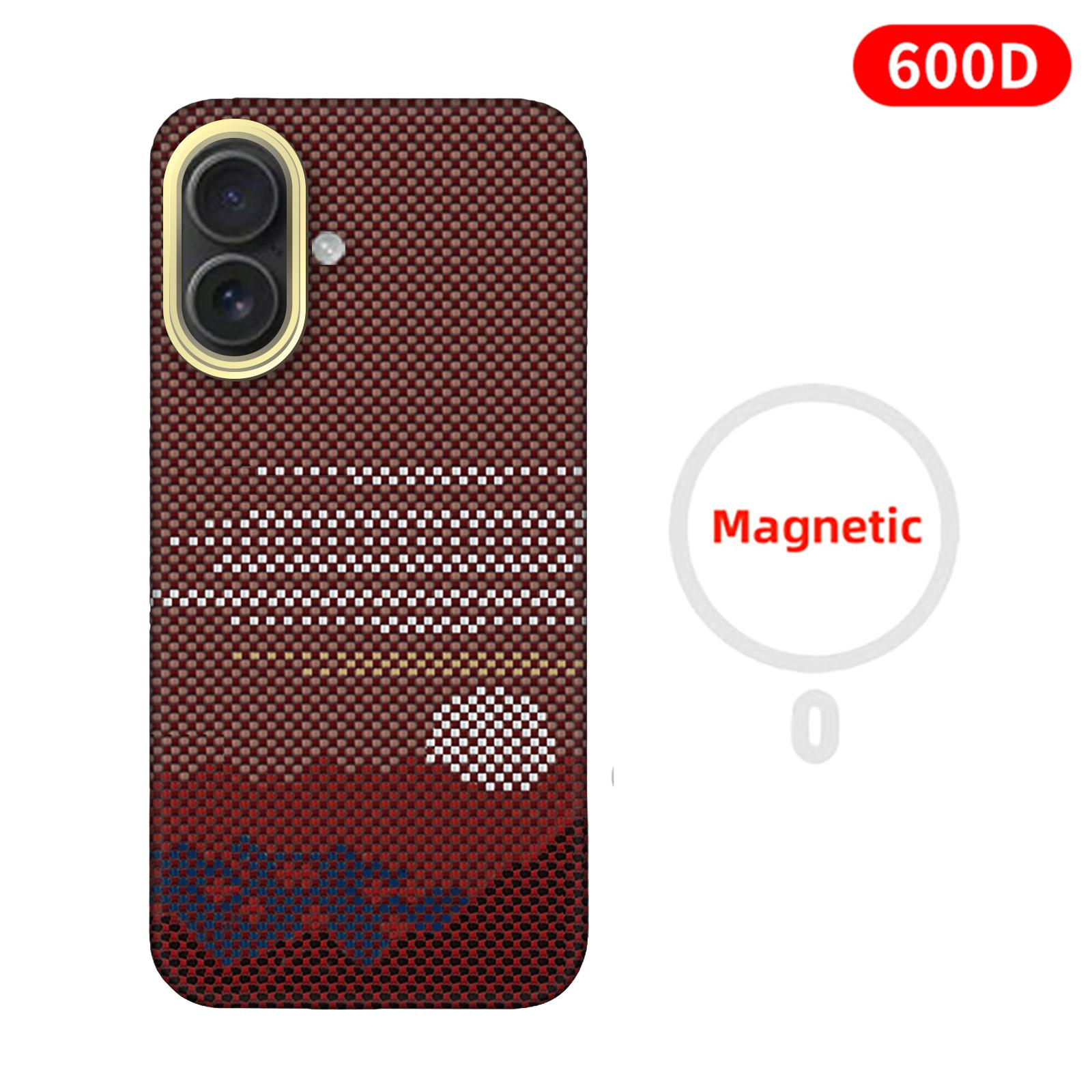 Priekš iPhone 17 Aramid šķiedras maciņš