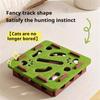 Interactive Puzzle Maze Felt Box for Cats Fun Pet Toyfor Indoor Kittens Adult Cat Puzzle Box Boredom Relief Toys