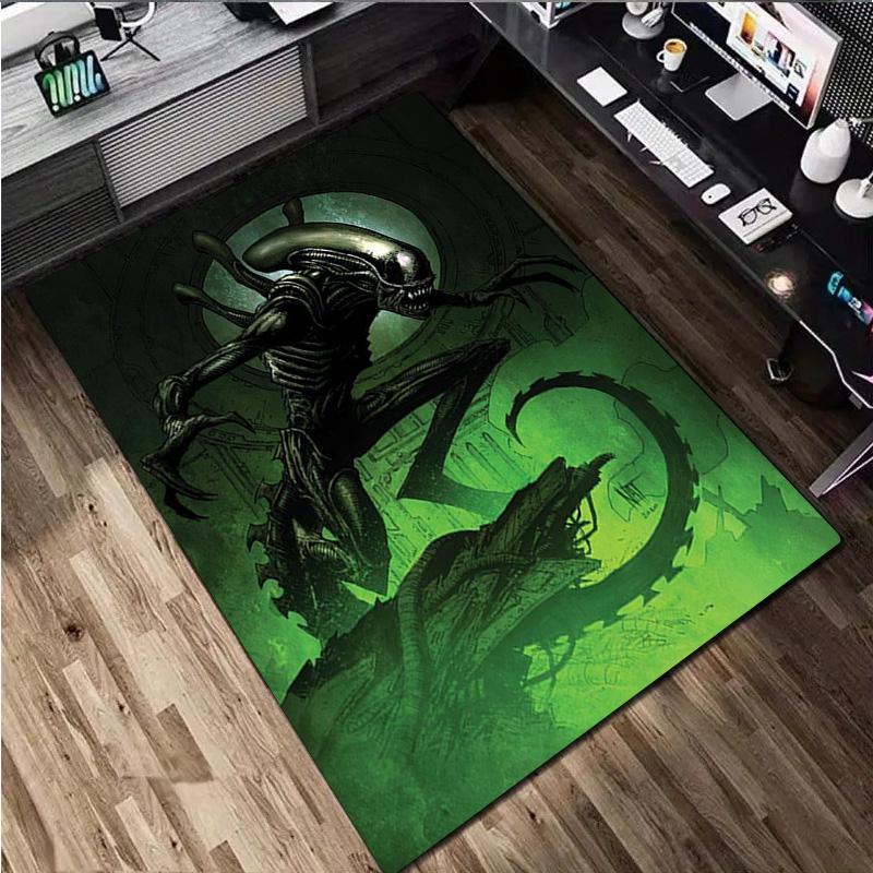 1PC Alien Rug - Home carpet Office Decorative Carpet For Living Room Bedroom Door Mat Floor Rug Computer Chair Area Rug