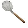 AMPEREX Stainless Steel Large Strainer with Wooden Handle