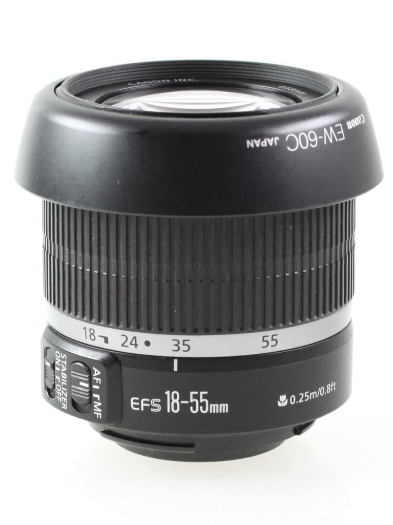 Canon IS Standard-Zoomobjektiv EF-S18-55mm F3.5-5.6 (APS-C kompatibel)