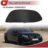 1 Pc Fog Light Grill for Mercedes-Benz C300 2015-2016 Front Right Front Lower Bumper Fog Light Cover Inserts No.2058850823 Black ABS