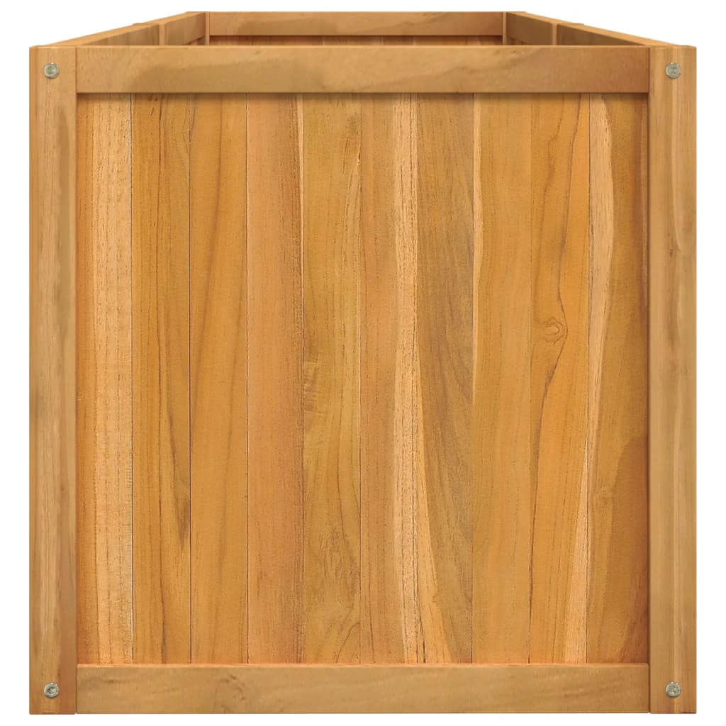 Raised Garden Bed 150x50x50 cm Solid Wood Teak