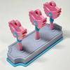 Adorno de Llave Impreso en 3D con Base Inspirado en Drama de Juego Coreano Agujero Redondo Cuadrado Triángulo Decoración de Llaves