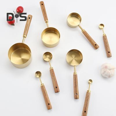 Set di 4 misurini senza sbavature, riutilizzabili, robusti, per misurare il cucchiaio, strumento per barman del caffè
