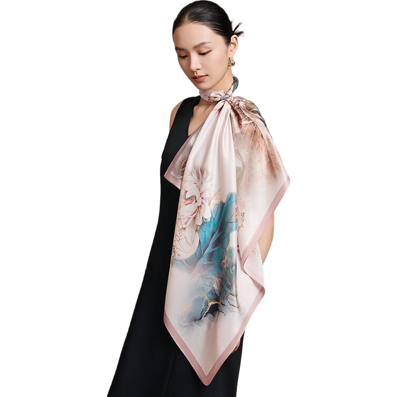 Shanghai Story 14 Momme Silk Scarf Gift Box