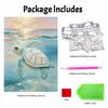 5D Round Pearl Painting Kit Ocean Sea Turtle Pattern DIY Handmade Rhinestone Art Home Interior Decor Gift