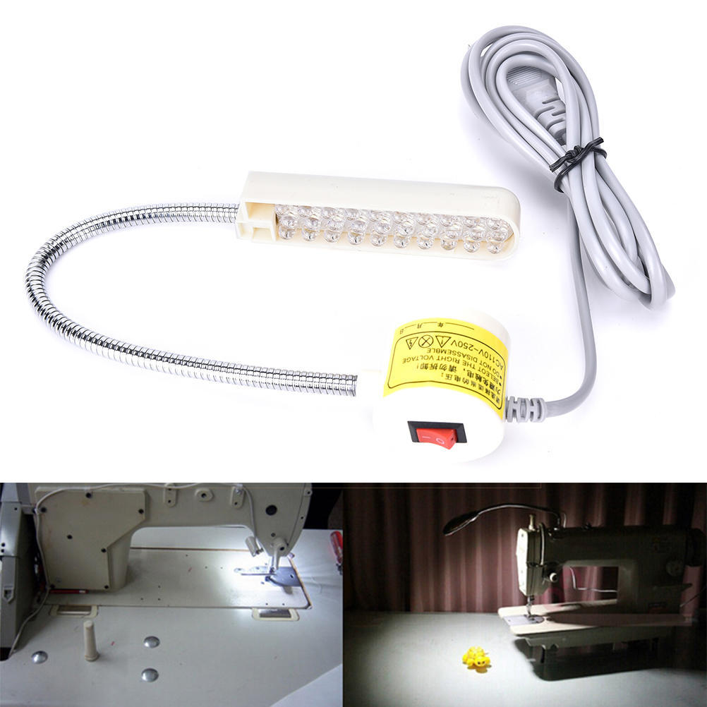 Ac 110V-220V 30 Led Light Lamp Sewing Machine Magnetic Base Switch For Sewing