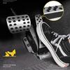 Gas Braking Pedal For AMG Accelerator Cover 2pcs Silver AMG Pedal Cover Pedal Non Slip Pad For Mercedes GLC GLA W205 W212 GLE ML