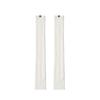 Sheer Rib Leg Warmer White