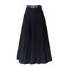 111 small pleated skirt medium and long women's high waist A word hip wrap xs show high college style suit skirt spring and autumn
