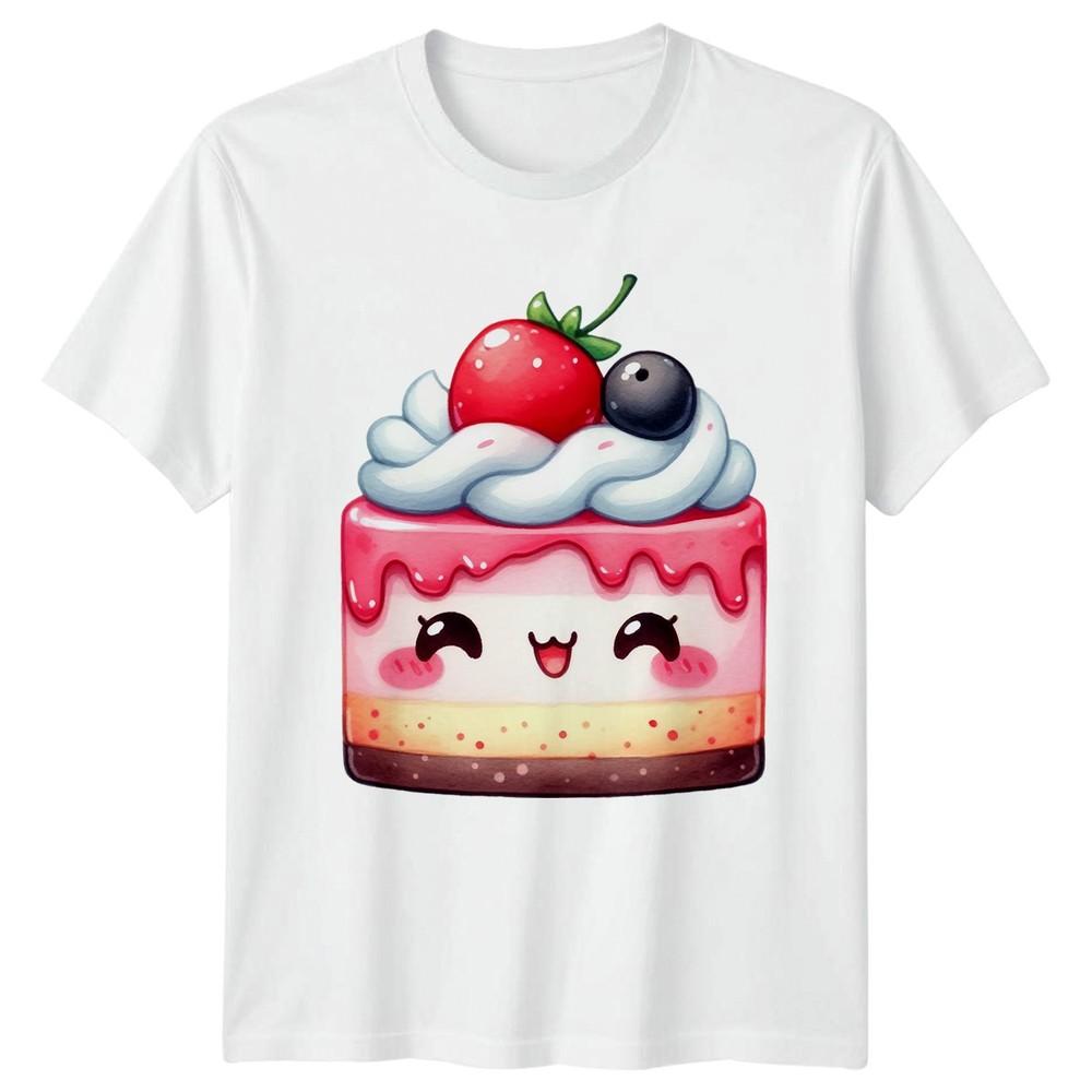 Deliciously Cute Kawaii Cake Sweet TShirt Bakery Pastry Dessert Food Birthday S