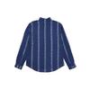 Palace FW21 Razor Sharo Shirt Chain Pattern Long Sleeve Shirt Unisex Shirts Blue P21SHT007