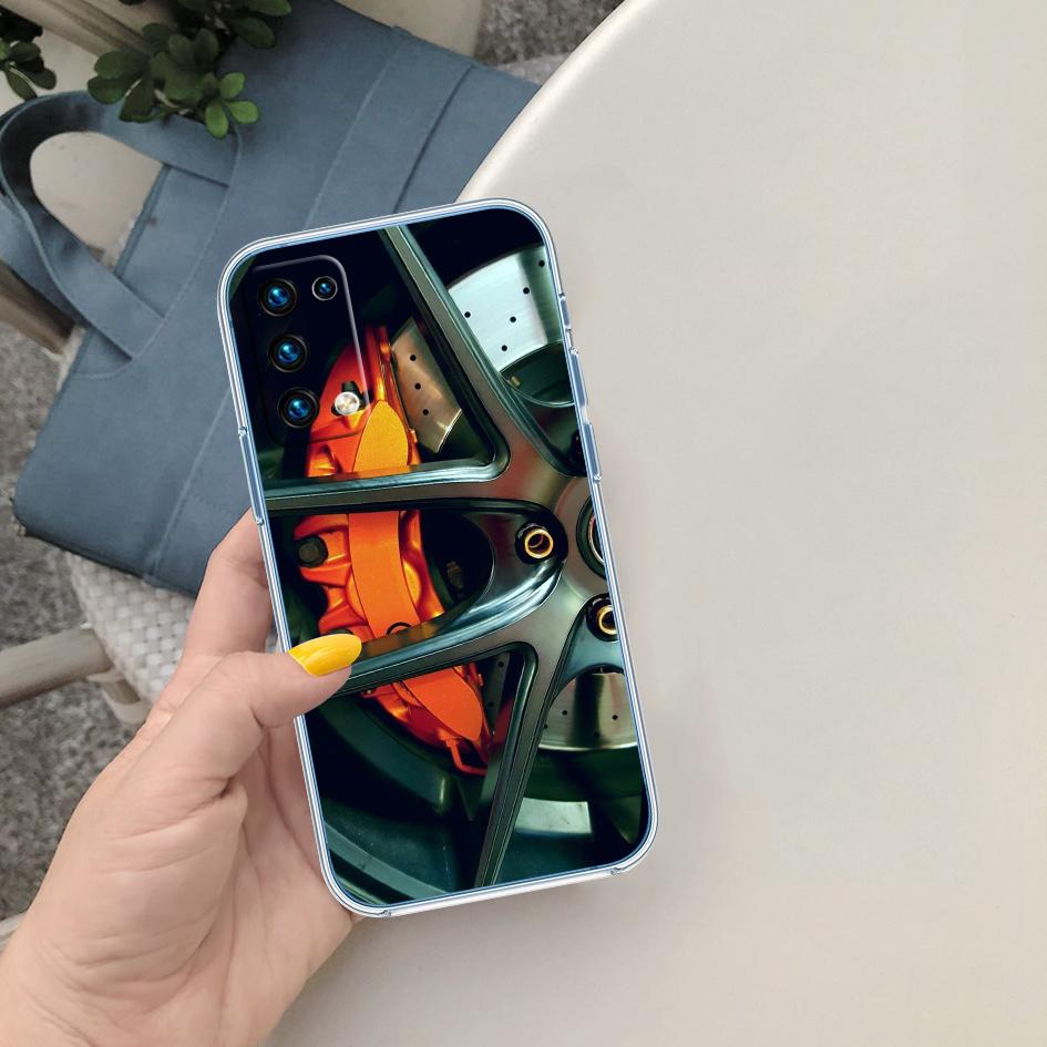CJ97 Supercar Wheel Car Calipers Phone Case for Motorola Moto Edge 20 30 40 50 S30 Fusion Ultra Pro Neo Lite + G200 G23