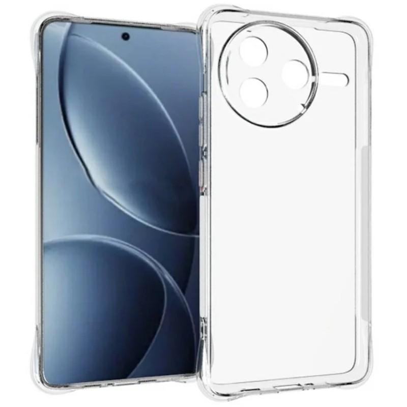 For Xiaomi Redmi K80 5G/Xiaomi Poco F7 Pro 5G Clear TPU Case WANLONFENG TM Series 2.0mm Phone Back Cover