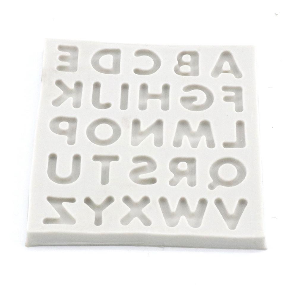 Alphabet for Chocolate Lowercase Fondant Tool Letters Molds Cake Decorations Chocolate Mold