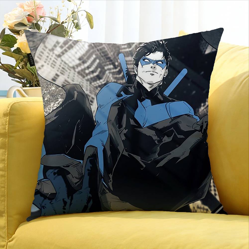 For Cool D-Dick Grayson Various Sizes Square Pillow Case For Car Home Bedchamber Decor