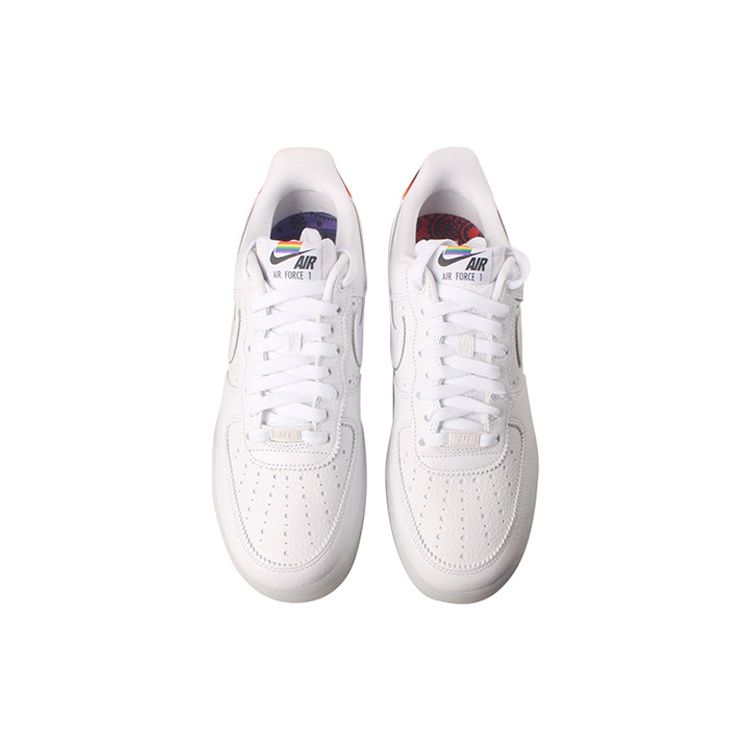 Nike Sneakers Unisex Air Force 1 Low Be True Bianco Multicolore CV0258-100