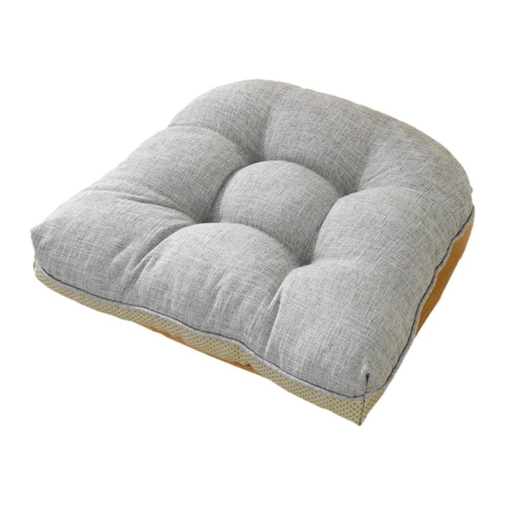 

Нескользящий коврик для стула Утолщенная подушка для дивана Прочная подушка для сиденья Студент светло-серый