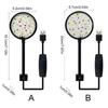 5/7W Fish Tank Clip Lamp 360-Degree Rotation Aquarium Plant Light LED Aquarium Light  Landscaping