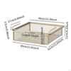 Under Shelf Storage Basket Clothing Sorting Rack Sturdy Multiuse Underwear Box for Home