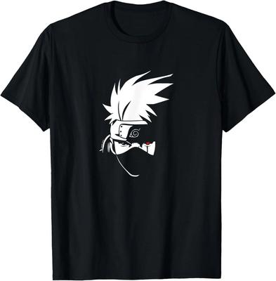 T-shirt Anime Testa di Kakashi Naruto Shippuden