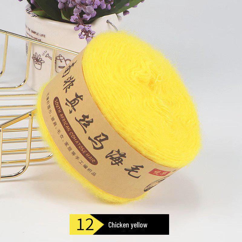 

Южноафриканская шелковая мохеровая пряжа ручного плетения для шалей и свитеров