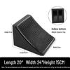 Large Portable Anti-Roll Wheel Chock for Trucks and Cars