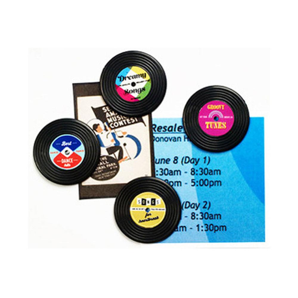 

New 4-Piece Set Nostalgic Box Refrigerator Magnet Sticker Message Board Home Decoration Souvenir Kitchen SuppliesGift Note