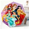 1pc Disney Princess Cartoon Automatic Umbrella, All-Weather Folding Umbrella for All Occasions, Portable Compact Umbrella, Chr