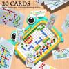 Magnetic Drawing Board Toy For Kids Doodle Board with Magnet Beads and Pen Cute Frog Montessori Toys For Children Gift