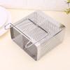 Silver Stainless Steel Chopsticks Rack Hanging Tableware Drainer Cutlery Drying Basket  for Kitchen