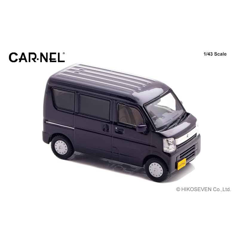 Hiko Seven (CARNEL) 1/43 Suzuki Every JOIN Turbo (DA17V) 2021 Moonlight Violet Pearl Metallic Finished Model CN432105