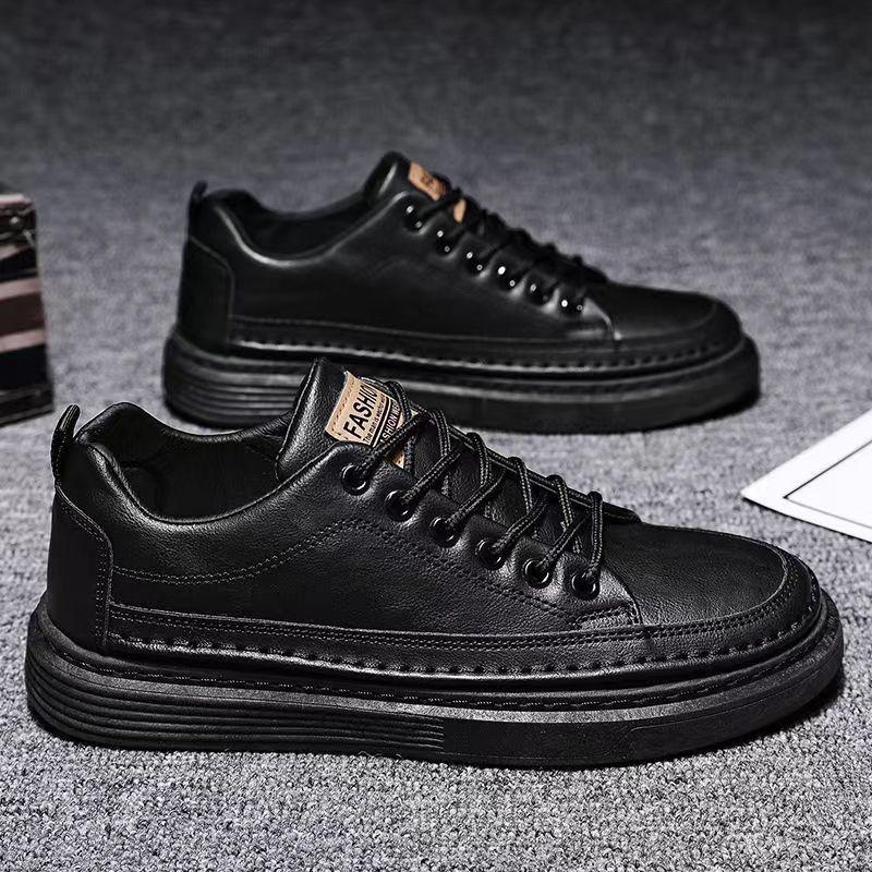 

Мужские повседневные лоферы, туфли на плоской подошве с круглым носком, кожаные туфли для мужчин, классические оригинальные удобные, по акции, летняя распродажа, дизайнерские из полиуретана 44