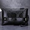 High-Quality Cross-Border Simple Fashion Versatile Company Party Alligator Lychee Pattern Women's Clutch Bag