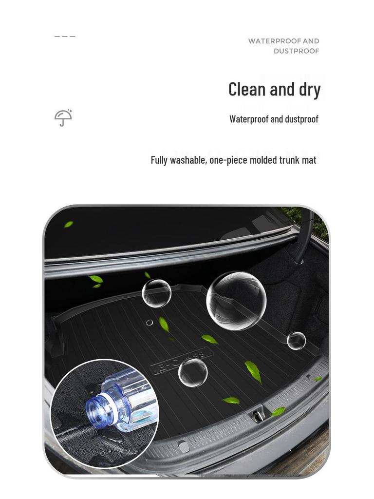 Lexus RZ450e 2023 Trunk Mat - Waterproof TPE Tail Box Mat
